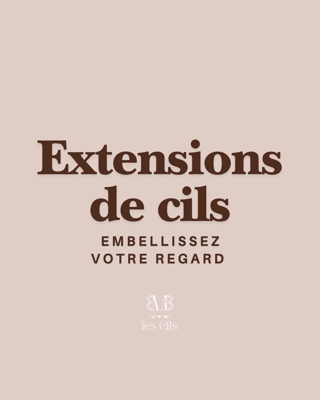 Extensions de cils M Tes Cils